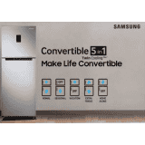 SAMSUNG 415 L Frost Free Double Door 2 Star Refrigerator | RT42M5538S8/TL | Elegant Inox