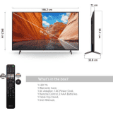 SONY X80J | 163.9 cm (65 inch) Ultra HD | 4KLED Smart TV | KD-65X80J