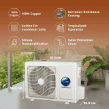 Lloyd 1.0 Ton 3 Star Voice |  WiFi Enabled Inverter Split AC with Anti-Viral Filter | HEPA Filter | Activated Carbon Filter | GLS12I35WSHL