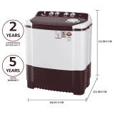 LG  Semi Automatic Washing Machine | 8Kg | 5 Star | P8030SRAZ