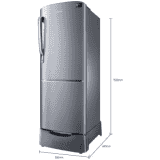 SAMSUNG 230 L Direct Cool Single Door 3 Star Refrigerator | RR24A282YS8/NL |  Elegant Inox