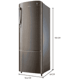 Samsung 255 L 3 Star Direct-Cool Single Door Refrigerator  | RR26T373YDX/HL |  Luxe Brown