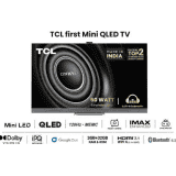 TCL 55 inch-139 cm | QLED Ultra HD-4K Smart Android TV | Mini LED with Video Call Camera  | 55C825 | Graphite Grey