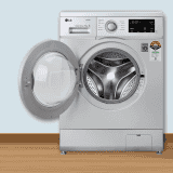 LG 7 Kg 5 Star Inverter Touch Control Fully-Automatic Front Load Washing Machine | HM1207SDL | Silver