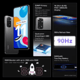 Redmi Note 11 | 64 GB | 4 GB RAM | Space Black