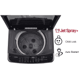 LG 7 Kg 5 Star Fully Automatic Top Load Washing Machine | T70SJMB1Z.ABMQEIL | Middle Black