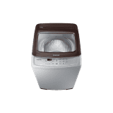 SAMSUNG 6.5 kg Diamond Drum feature Fully Automatic Top Load | WA65B4002NS /TL | Silver