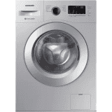 SAMSUNG 6.5 kg Fully Automatic Front Load with In-built Heater | WW65R20GLSS/TL | Silver