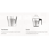 Havells Hydro 750 watt Mixer Grinder with 3 Wider mouth Stainless Steel Jar | Black