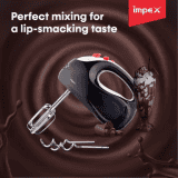 IMPEX by Impex HM 3302 200 W Hand Blender | Black