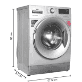 IFB 6.5 kg 5 Star 3D Wash Technology | In-built heater Fully Automatic Front Load | Senorita WXS | Silver