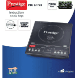 Prestige PIC 3.1 V3 Indian Menu Options Induction Cooktop | 2000 W