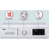 LG Front Load Washing Machine | Inverter Direct Drive | 6.5Kg  | White | FHM1065SDW