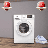 TCL 8 kg Fully Automatic Front Load with In-built Heater TWF80-G123061A03| White