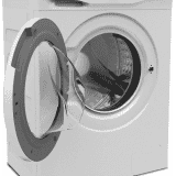 TCL 8 kg Fully Automatic Front Load with In-built Heater TWF80-G123061A03| White
