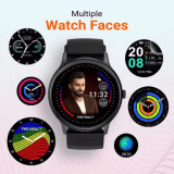 Fire-Boltt Hurricane Smartwatch | Free Size | Black