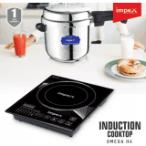 IMPEX Omega H4 Induction Cooktop Touch Panel | Black