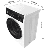 IFB 6.5 kg Fully Automatic Front Load | ELENA ZWS 6510 | White