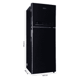 Whirlpool 360 L Frost Free Double Door 3 Star Convertible Refrigerator | IF INV CNV 375 STEEL ONYX 3s-N | Steel Onyx