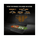 ASUS TUF Gaming Laptop | RTX 3050/144 Hz  | A17 Ryzen 7 Octa Core | 8 GB/512 GB SSD/Windows 11 Home | Graphite Black