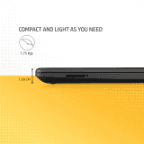 HP Core i3 11th Gen | 8 GB/1 TB HDD/256 GB SSD/Windows 11 Home |  15s-du3614TU Thin and Light Laptop | 15.6 inch | Jet Black