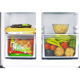 Kelvinator 500 litres Side-by-Side Refrigerator | KRS-B520SSV | Shiny Silver