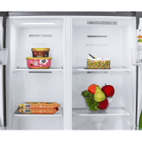 Kelvinator 500 litres Side-by-Side Refrigerator | KRS-B520SSV | Shiny Silver