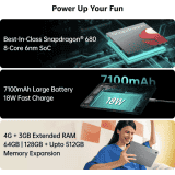 Oppo Pad Air | 4 GB RAM /128 GB ROM | 10.36 inch | Grey