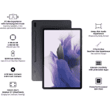 SAMSUNG TABLETS T733 TAB S7 FE | 4GB+64GB WIFI | 31.5 cm (12.4 inches) | MYSTIC BLACK | SM-T733NZKAINU