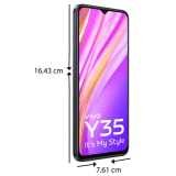 Vivo Y35 | 128 GB/8 GB RAM | Agate Black