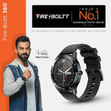 Fire boltt | BSW003 | Smartwatch | Black