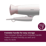 PHILIPS Hair Dryer |  BHD308/30 ,1600 W | White