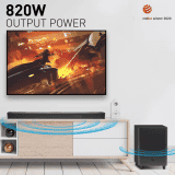 JBL Bar 9.1 | Dolby Atmos With Wireless | Bluetooth Soundbar | Black