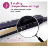 PHILIPS | BHS397/00 | Hair Straightener | Purple