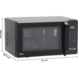 LG Convection Microwave Oven | 28 L | Black | MC2846BG