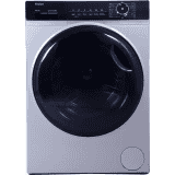 Haier Washing Machine | HW75-IM12929CS3 | 7.5 kg | Fully Automatic Front Load with In-built Heater | Silver