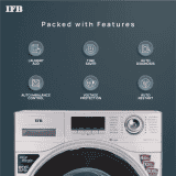 IFB Washing Machine | Executive SXS 9014 | 9 kg | 5 Star | 2X Power Steam,Hard Water Wash Fully Automatic Front Load with In-built Heater | Silver