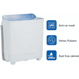 Haier Washing Machine | HTW95-178 | 9.5 kg | Semi Automatic Top Load | Multicolor