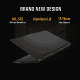 ASUS TUF Dash | F15 Core i7 | 12th Gen | 16 GB/1 TB SSD/Windows 11 Home/4 GB Graphics/NVIDIA GeForce RTX 3050/144 Hz | FX517ZC-HN108WS | Gaming Laptop | Off Black