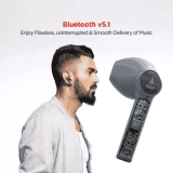 boAt Airdopes 131 | True Wireless | upto 60 Hours and ASAP Charge Bluetooth Headset | Midnight Blue