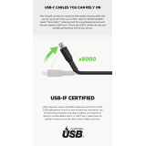 Belkin Charging cable | CAB001BT | USB Type C | 2 meter | Black