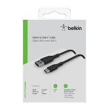 Belkin Charging cable | CAB001BT | USB Type C | 2 meter | Black