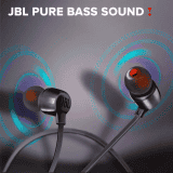 JBL Bluetooth Headset | T165BT | In the Ear |  Black