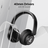 boAt Rockerz 450 Headphones | Luscious Black