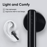 DIZO Buds P | True Wireless with Fast Charge | 40HPlaytime & 13mm Driver | Bluetooth Headset | Dynamo Black