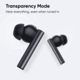DIZO TechLife GoPods | True Wireles | Active Noise Cancellation | Bluetooth Headset | Smoky Grey