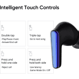 DIZO TechLife Buds Z | True Wireless | Bluetooth Headset | Onyx