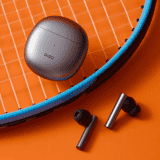 DIZO TechLife GoPods | True Wireles | Active Noise Cancellation | Bluetooth Headset | Smoky Grey