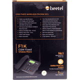 Beetel Landline Phone  | F1K GSM | FIXED WIRELESS PHONE Corded | Black