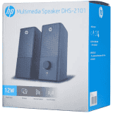 HP DHS - 2101 | 12 W  | Laptop/Desktop Speaker | Black